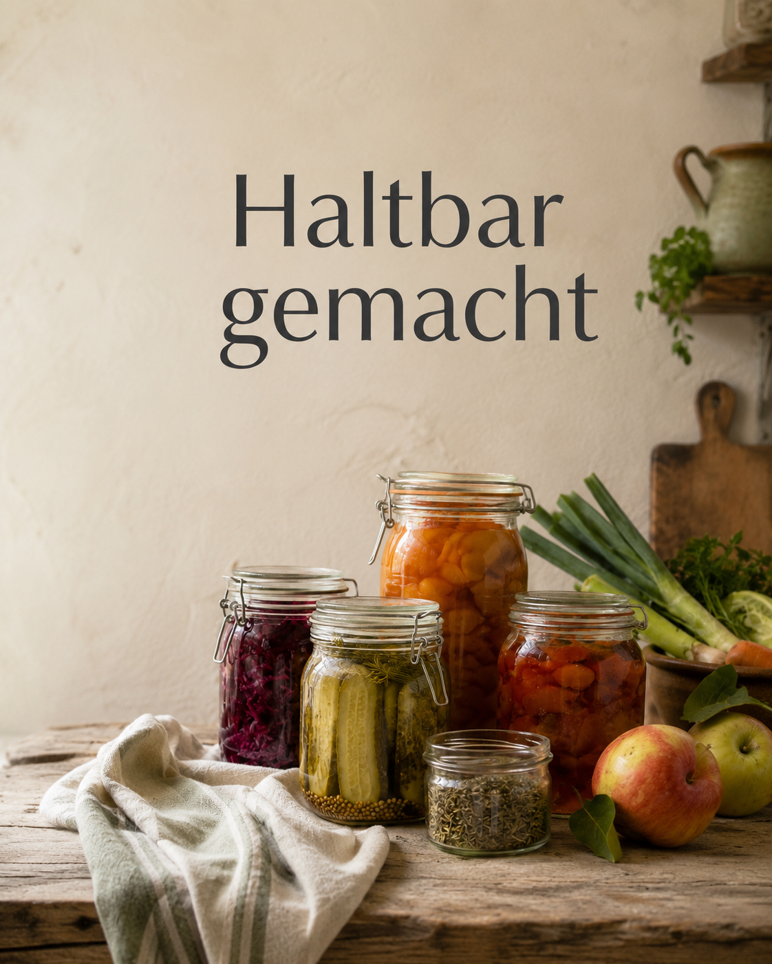Haltbar gemacht